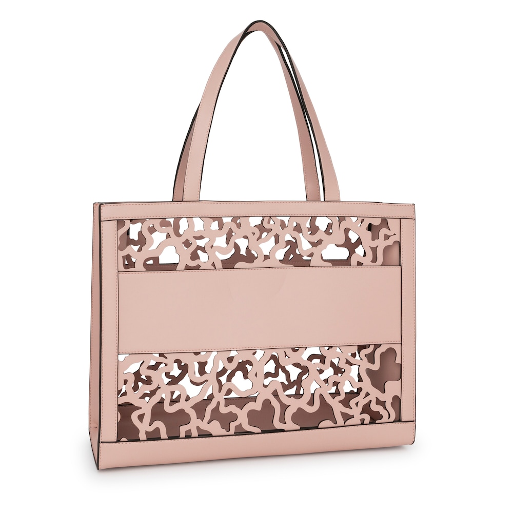 Large shopping bag Amaya Kaos Shock pink image number 1