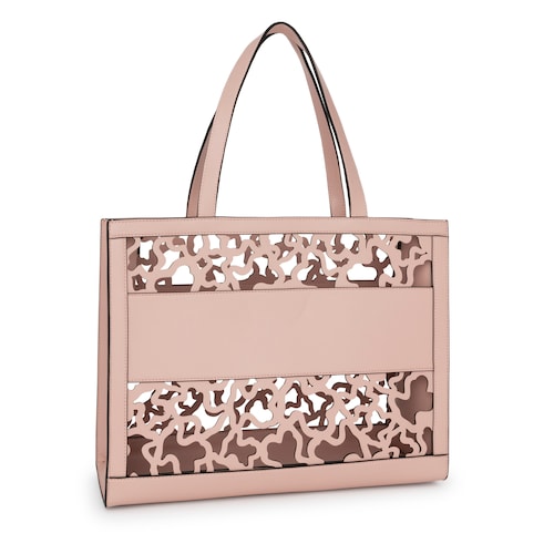Large shopping bag Amaya Kaos Shock pink