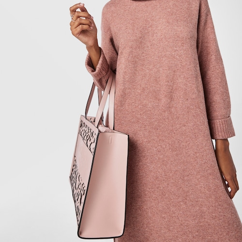Large shopping bag Amaya Kaos Shock pink