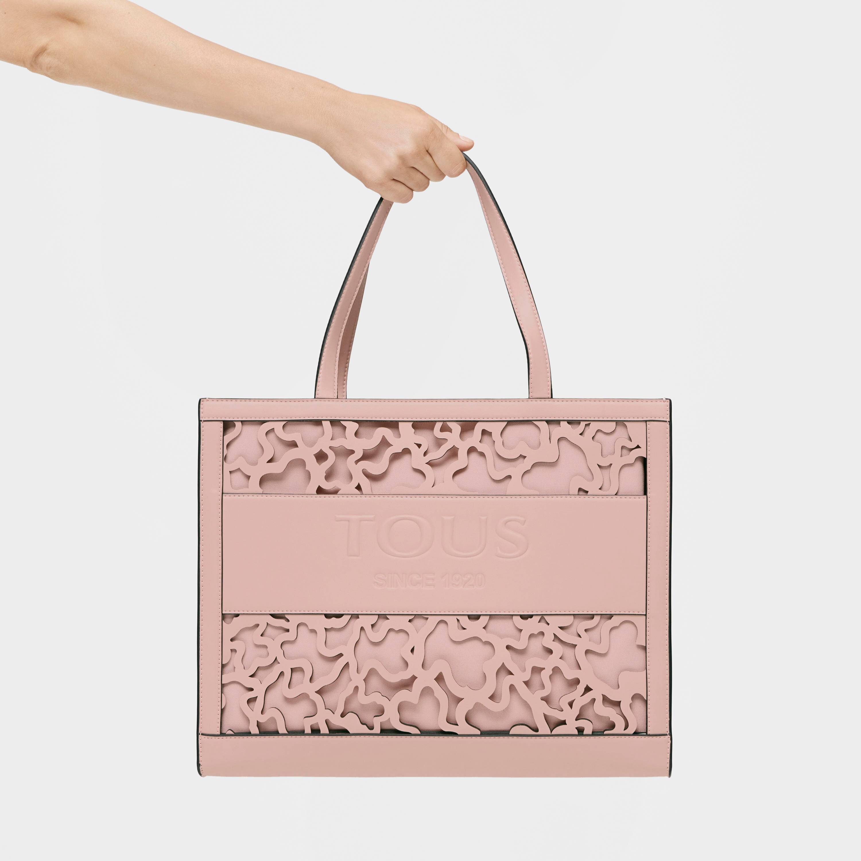 Large shopping bag Amaya Kaos Shock pink