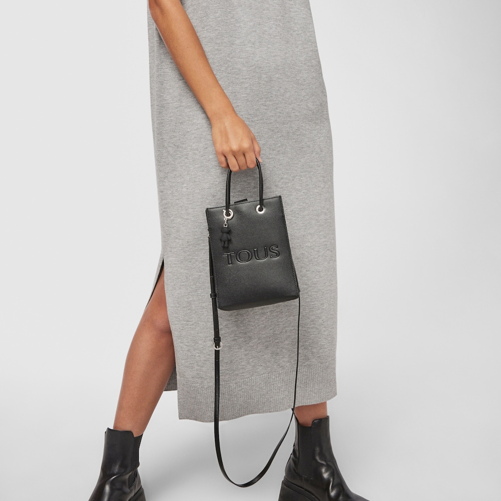 Mini black TOUS Pop Handbag image number 6