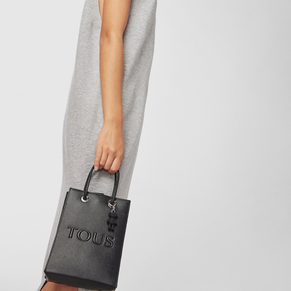 Mini black TOUS Pop Handbag image number 7