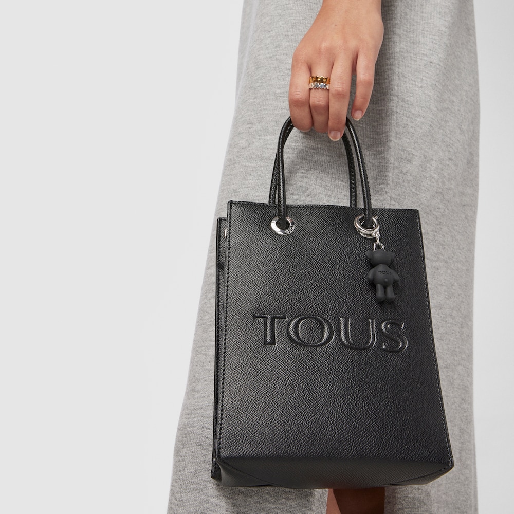 Mini black TOUS Pop Handbag image number 8