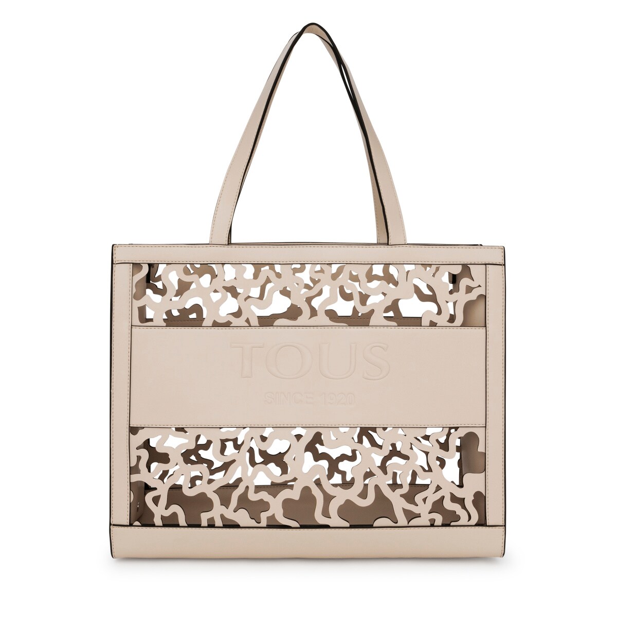 Large shopping bag Amaya Kaos Shock beige | TOUS