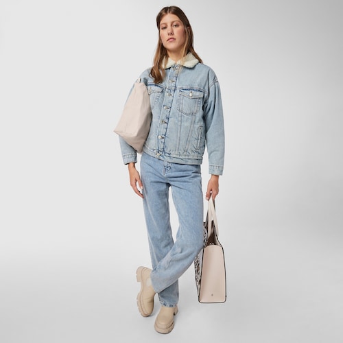 Shopping grande Amaya Kaos Shock beige