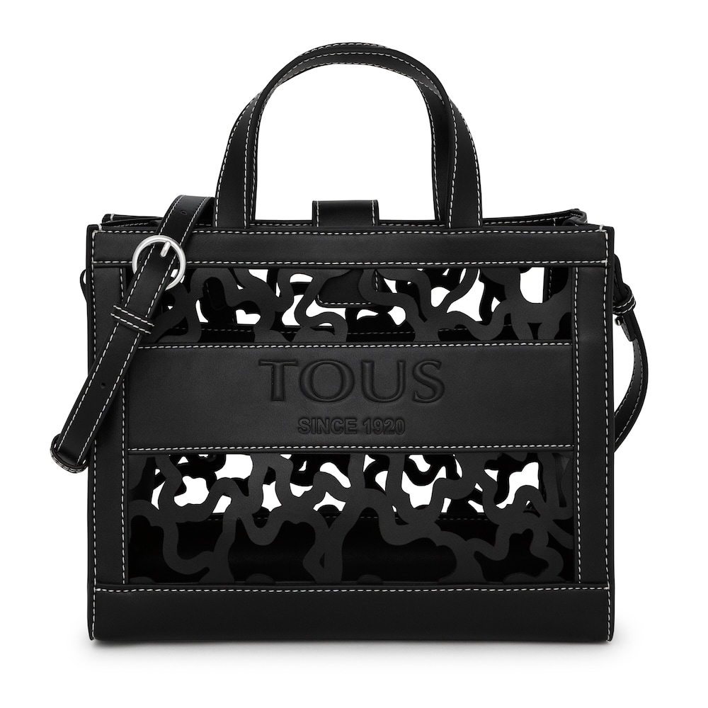 Medium black Amaya Kaos Shock shopping bag