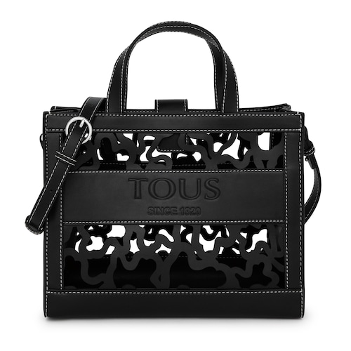 Medium black Amaya Kaos Shock shopping bag