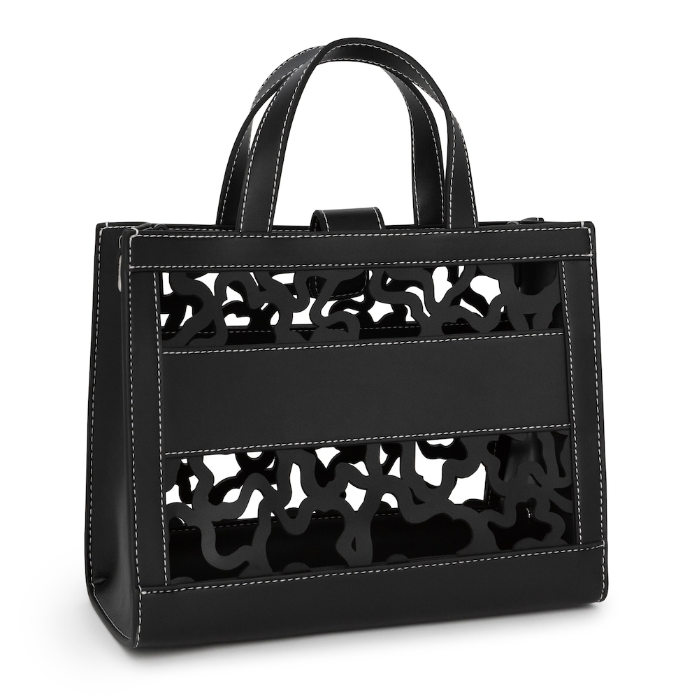 Medium black Amaya Kaos Shock shopping bag