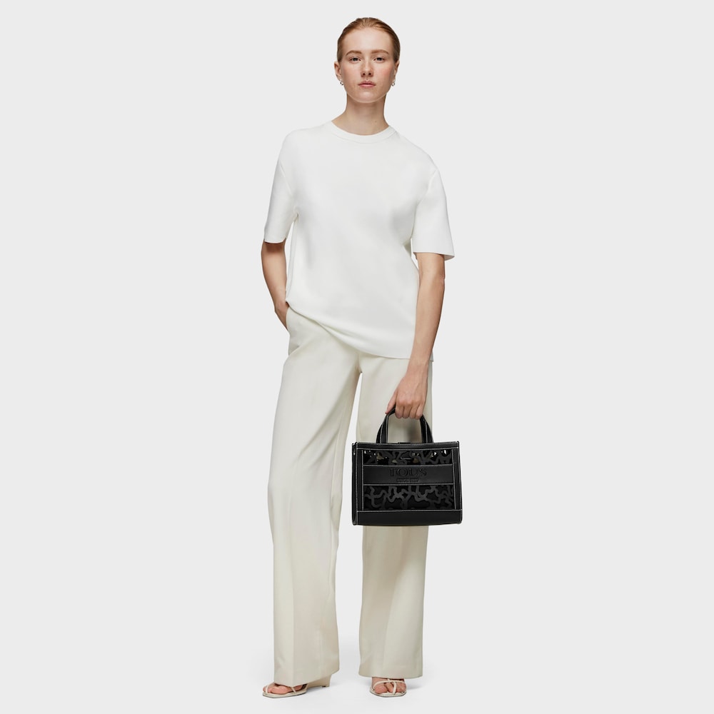 Medium black Amaya Kaos Shock shopping bag image number 5