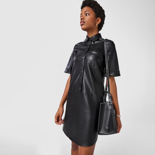 Shopping mediano Amaya Kaos Shock negro