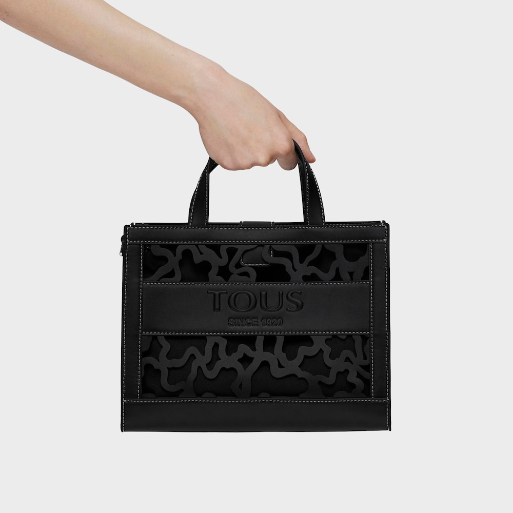 Medium black Amaya Kaos Shock shopping bag image number 8