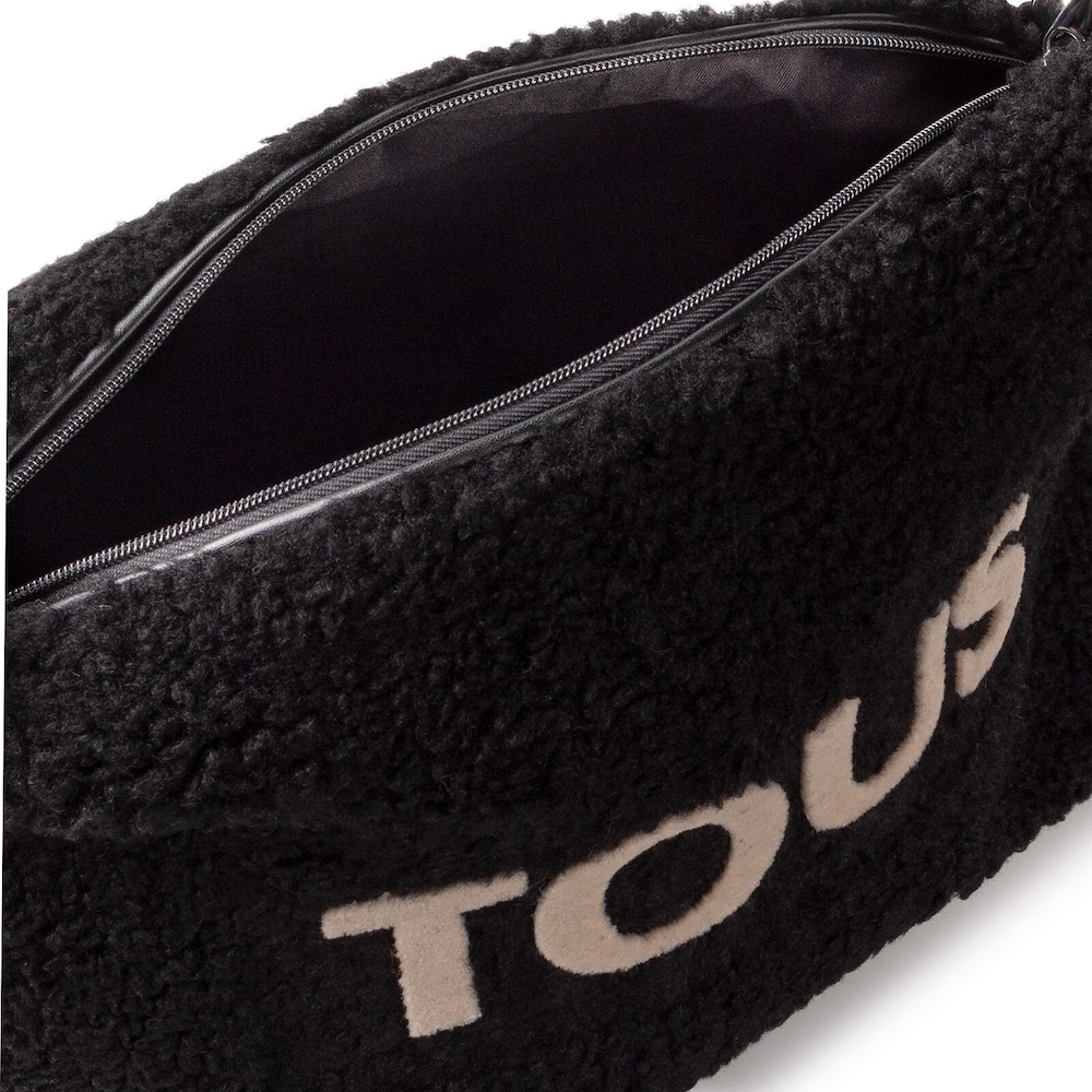 Bolsa mediana Amaya Kaos Shock Warm negra