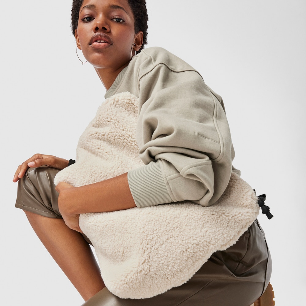 Bolsa grande Amaya Kaos Shock Warm beige
