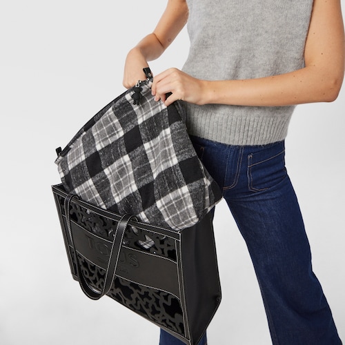 Bolsa grande Amaya Kaos Shock multi gris