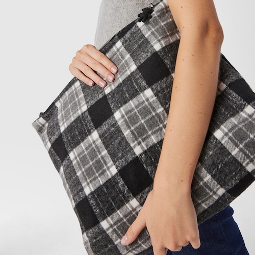 Bolsa grande Amaya Kaos Shock multi gris
