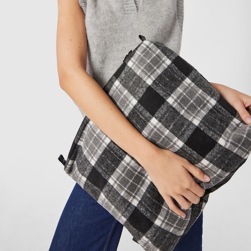 Bolsa grande Amaya Kaos Shock multi gris