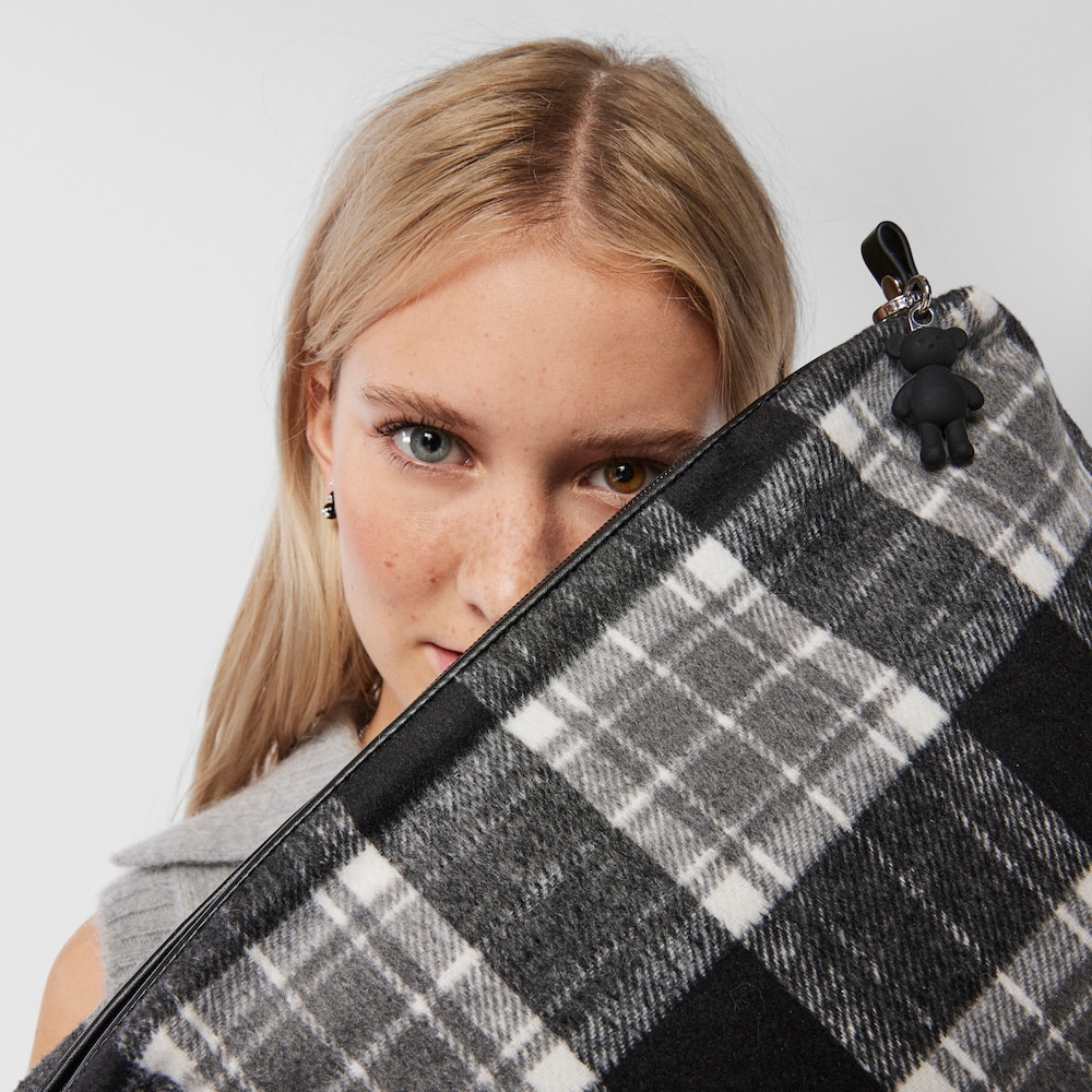 Tous Amaya - Wkład do torebki Amaya Kaos Shock XL w odcieniach szarości