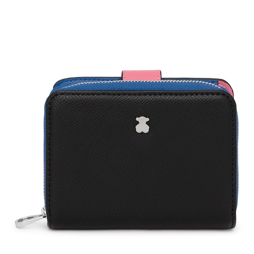 Cartera New Dubai negro y azul
