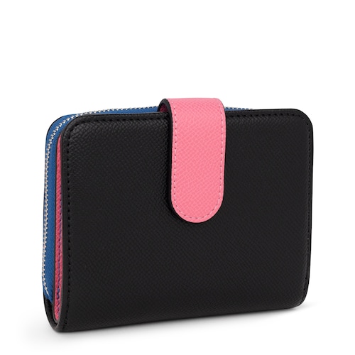 Cartera New Dubai negro y azul