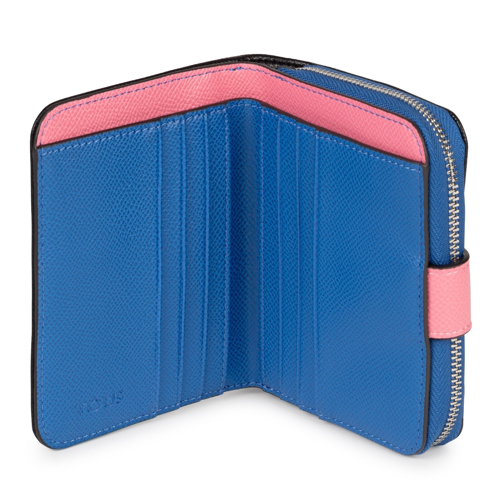 Small black and blue New Dubai Wallet