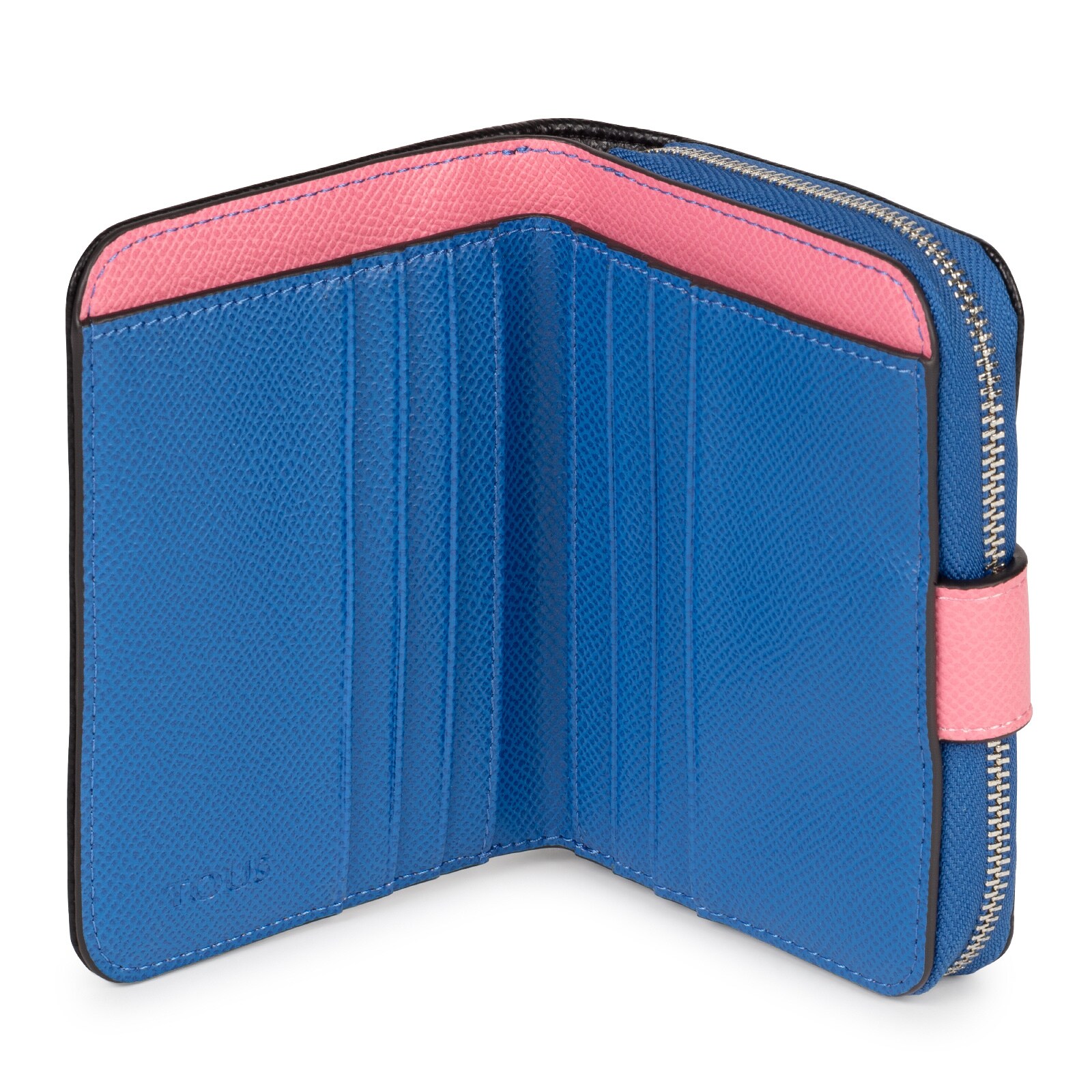 Small black and blue New Dubai Wallet