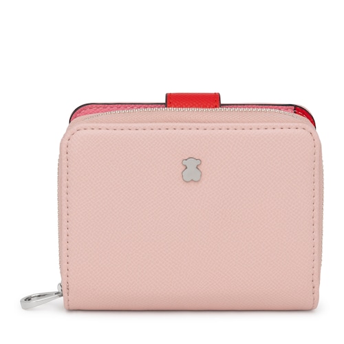 Cartera New Dubai rosa y beige