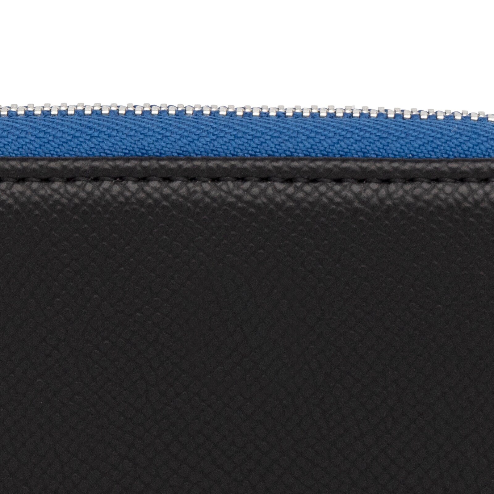 Medium black and blue New Dubai Change purse