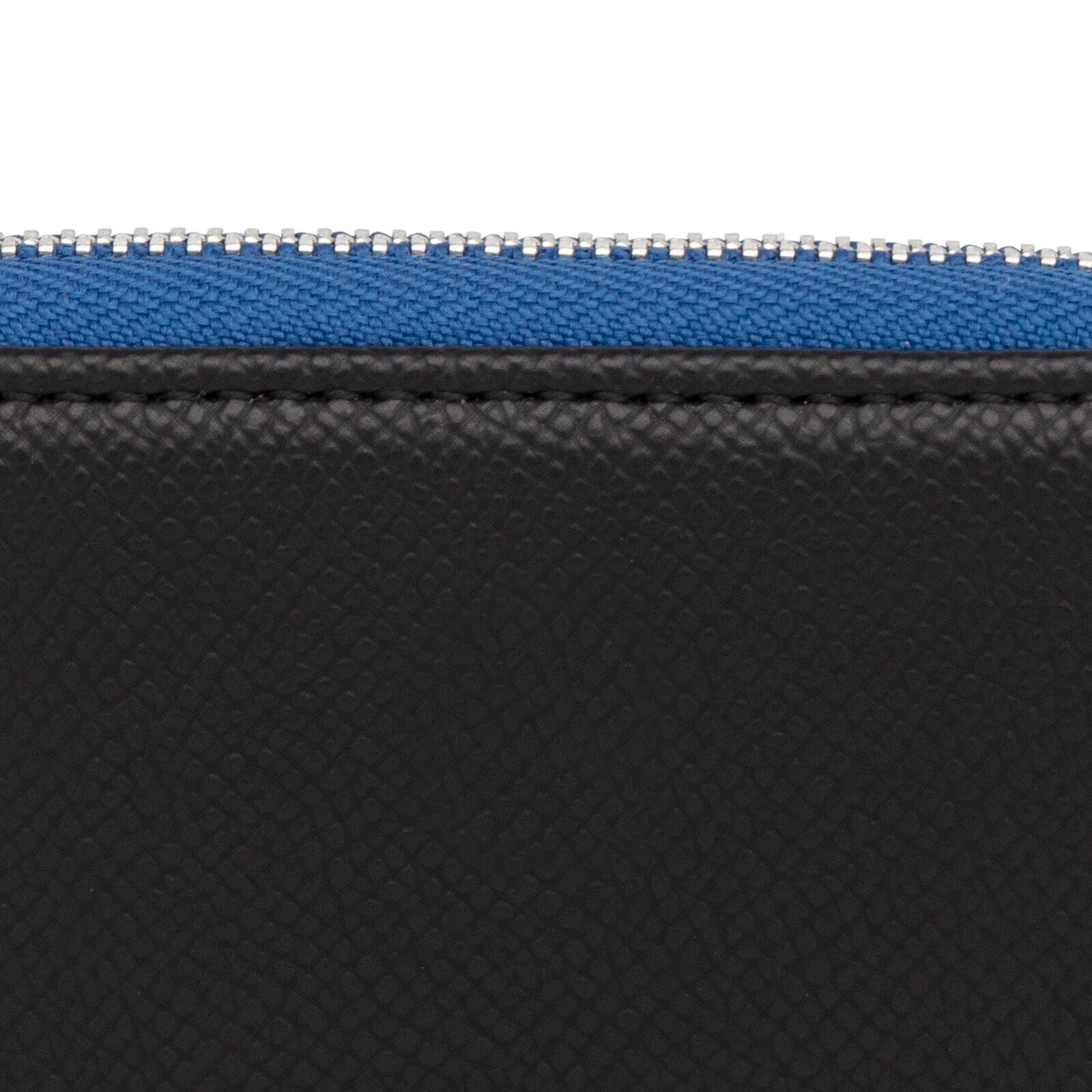 Medium black and blue New Dubai Change purse