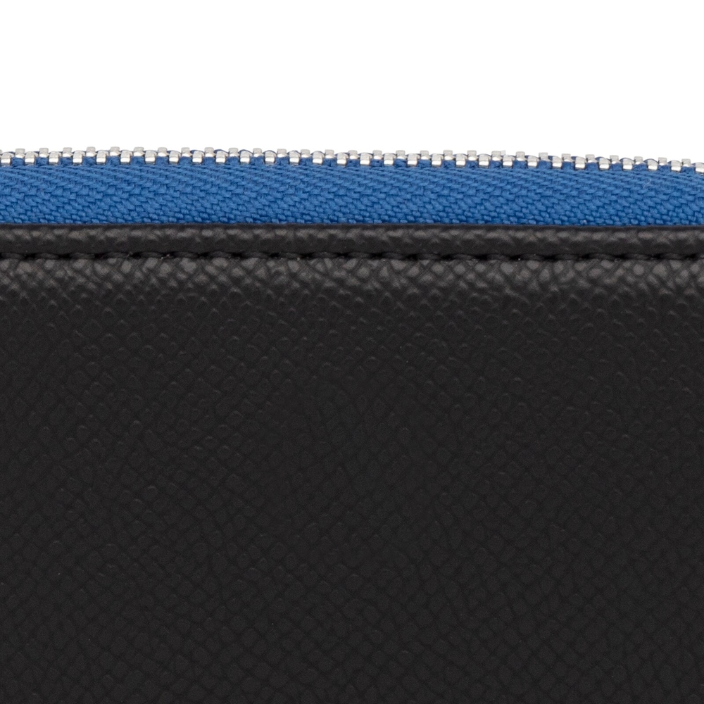Medium black and blue New Dubai Change purse image number 3