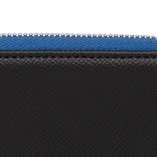 Monedero mediano New Dubai negro y azul