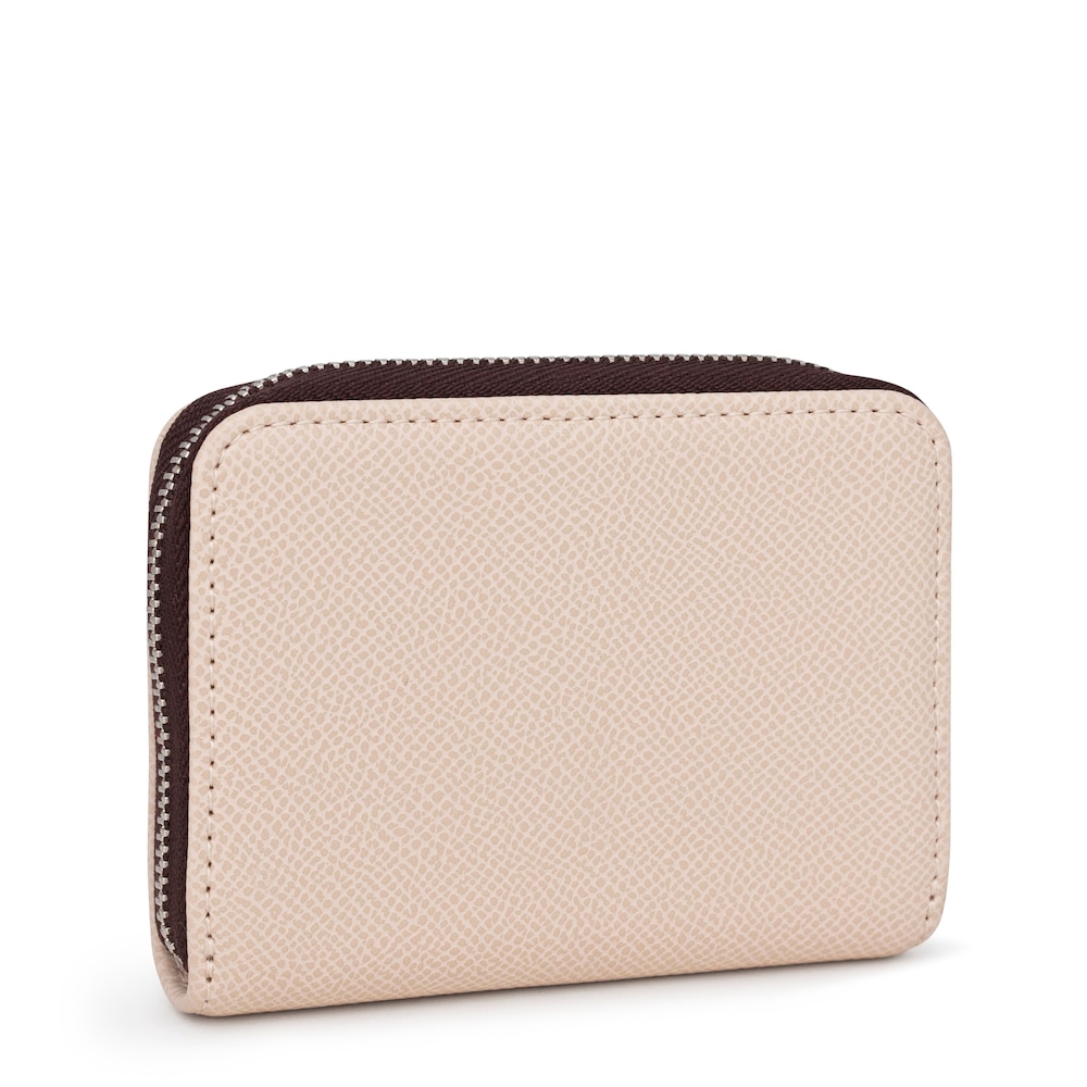Monedero mediano New Dubai beige y marrón image number 1