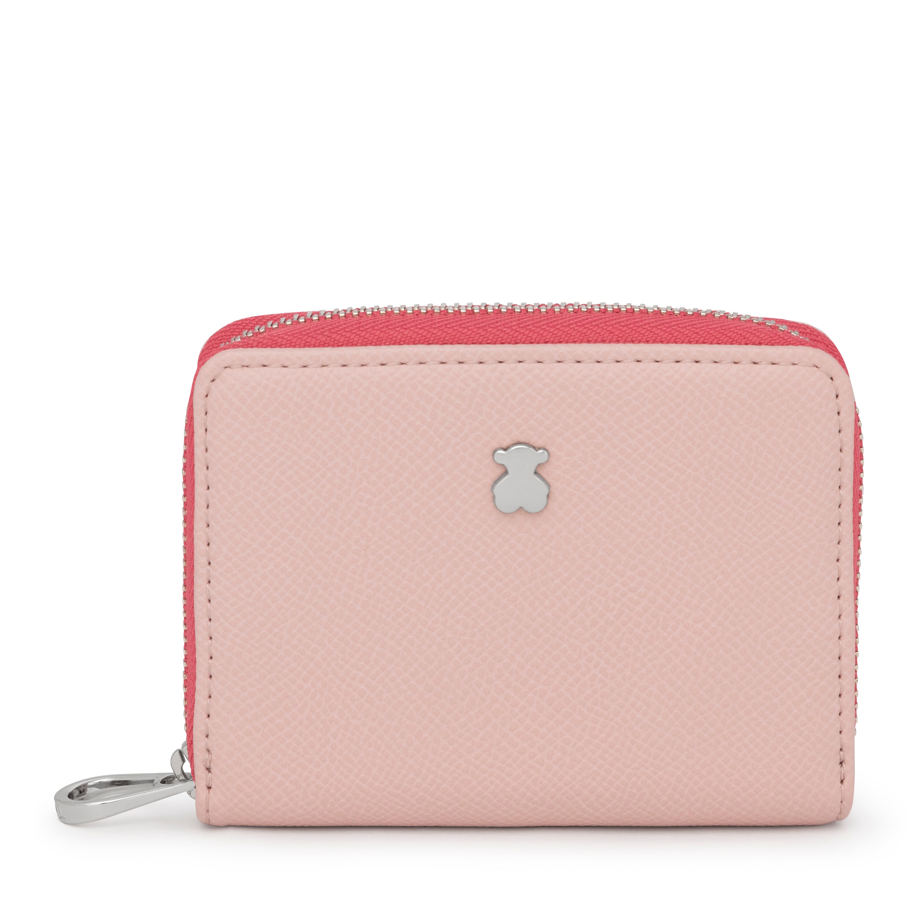 Medium pink and beige New Dubai Change purse