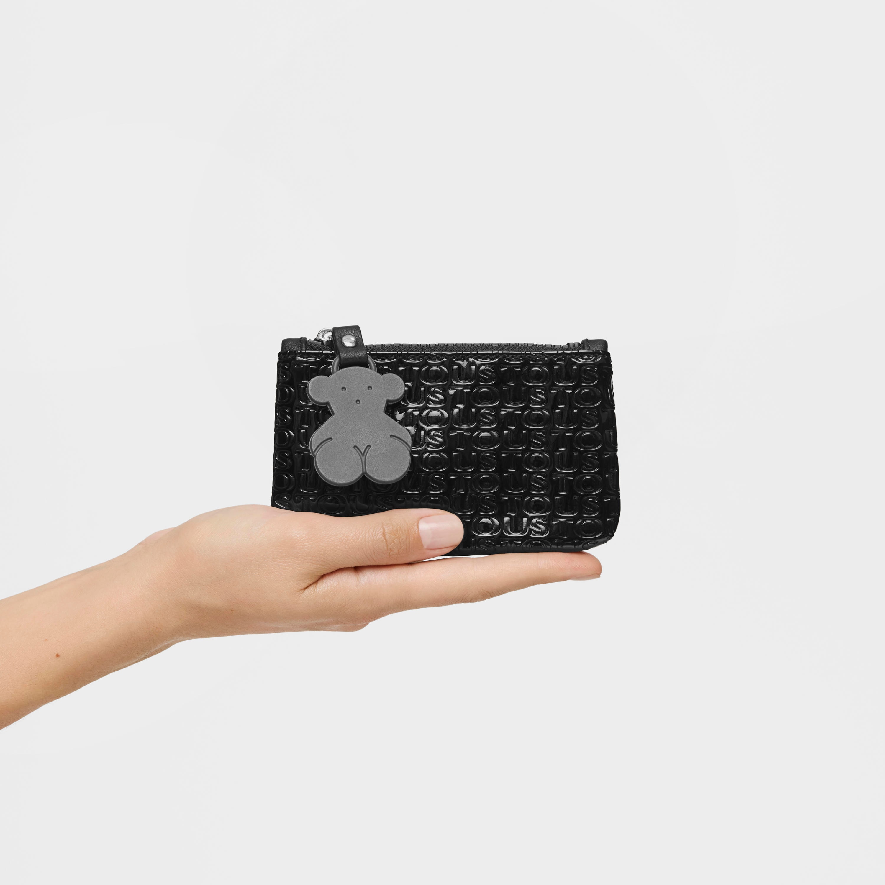 Small Black Lindsay Toiletry Bag