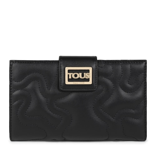 Portafoglio grande nero Kaos Dream