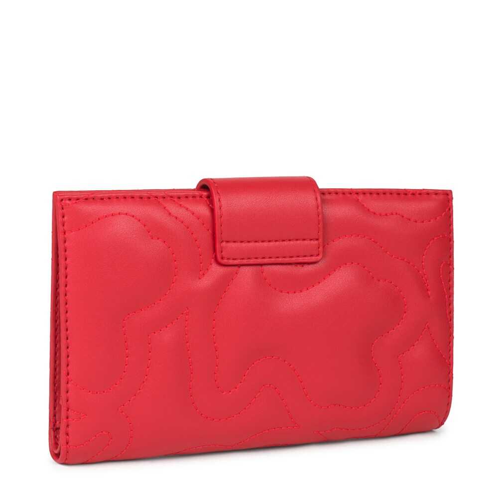 Billetera grande Kaos Dream roja image number 1