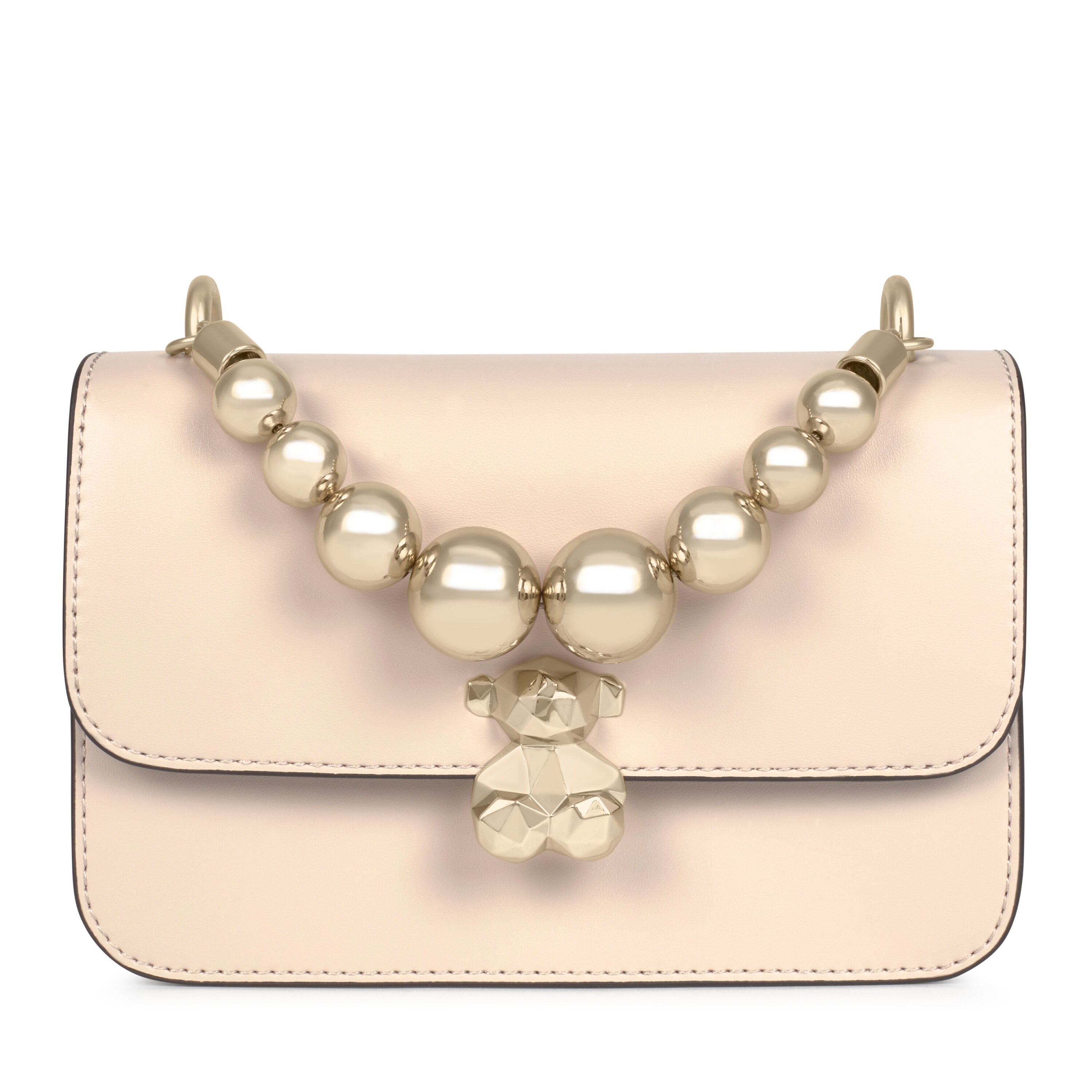 Small beige Audree Sketx Crossbody bag | TOUS