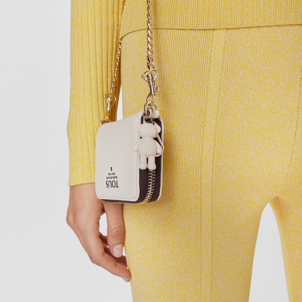 Tous Pop &ndash; Peňaženka zo syntetick&eacute;ho materi&aacute;lu b&eacute;žovej farby