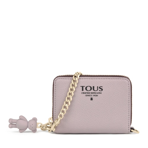 Monedero colgante mediano Tous Pop malva
