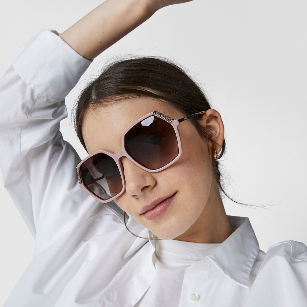 Gafas de sol Square Bear rosa image number 2