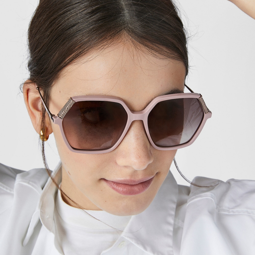 Gafas de sol Square Bear rosa image number 4