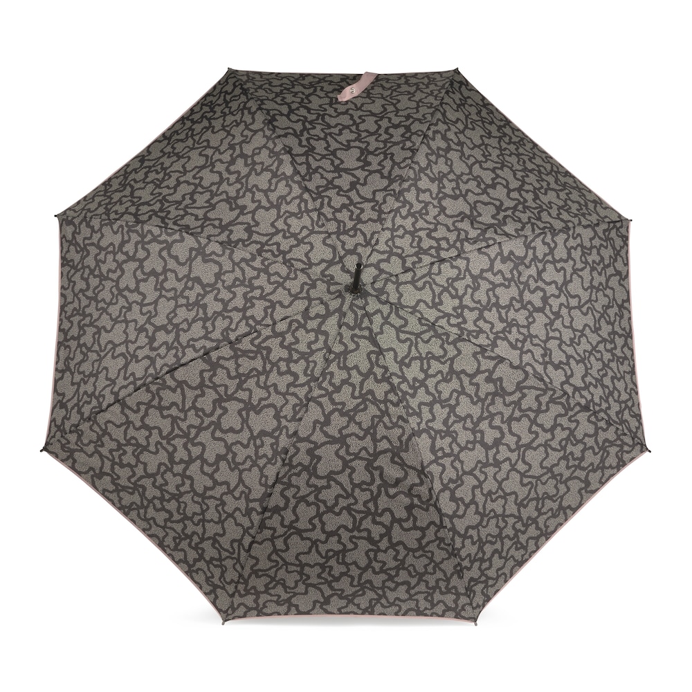 Guarda-chuva grande Kaos Icon nude e preto