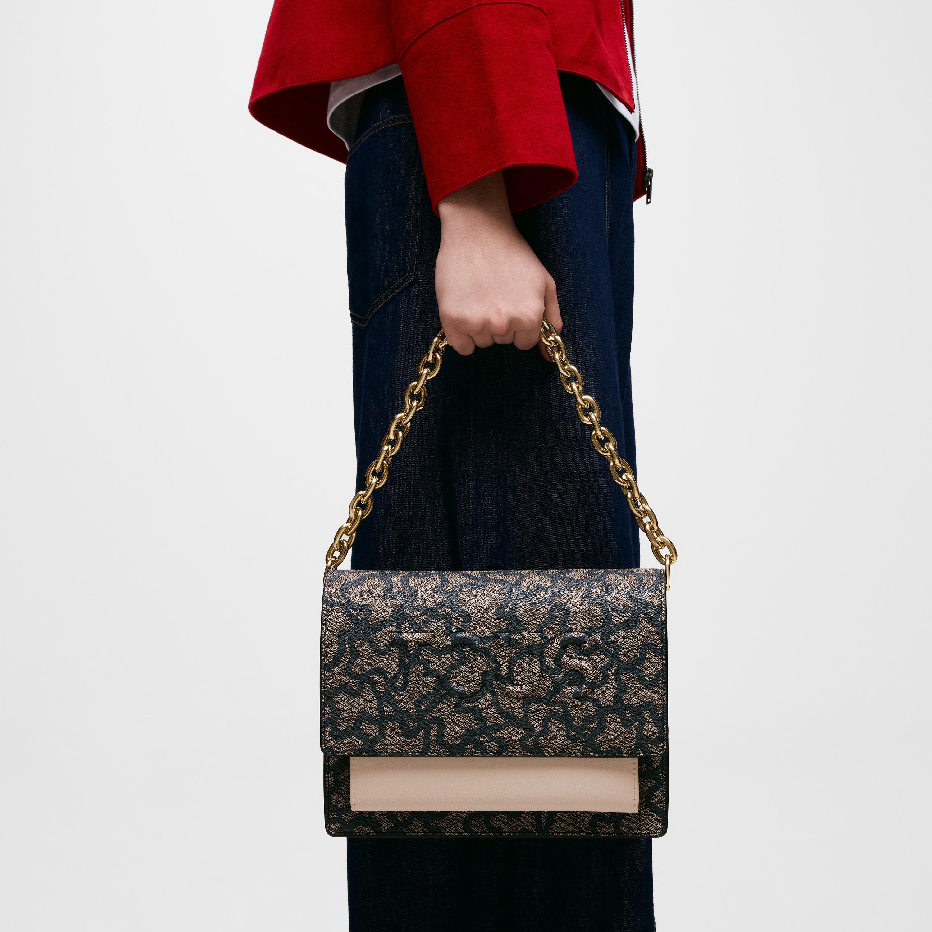 Medium black Audree Chain Crossbody bag Kaos Icon