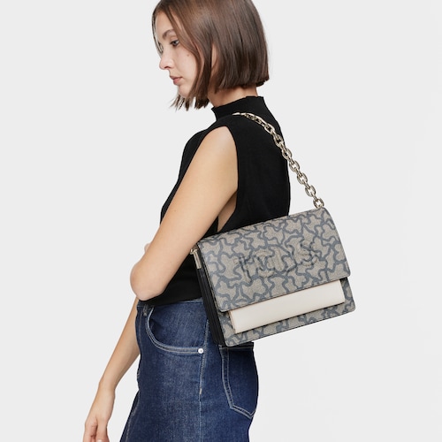 Medium black Audree Chain Crossbody bag Kaos Icon