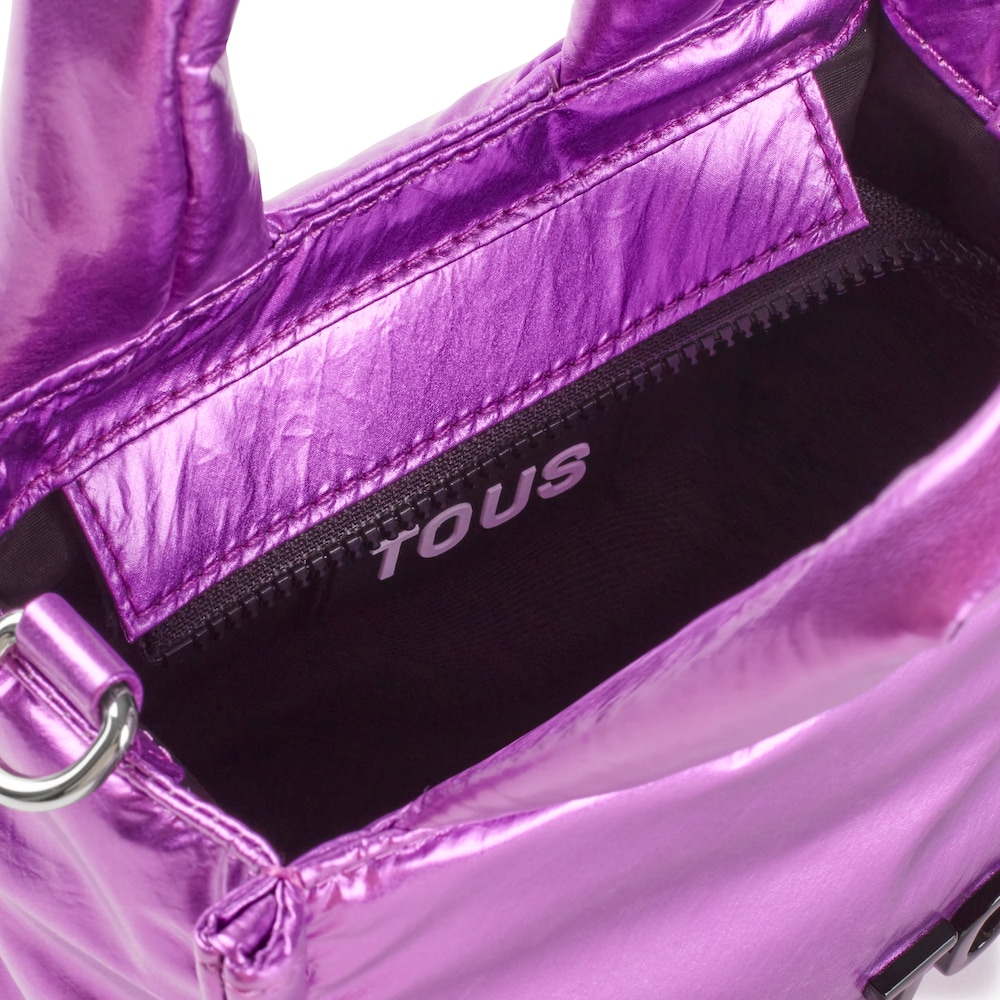 Mini bolso City lila TOUS Party image number 2