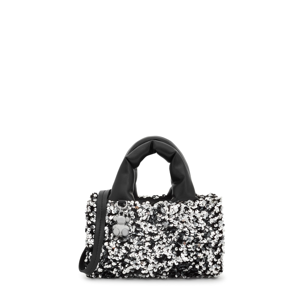 Mini bolso City plata TOUS Party image number 0