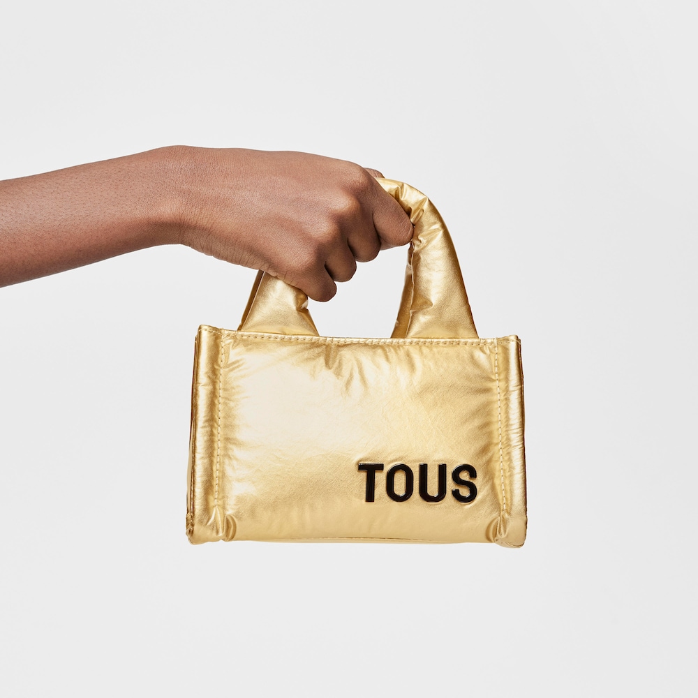 Gold-colored City Minibag TOUS Party image number 5