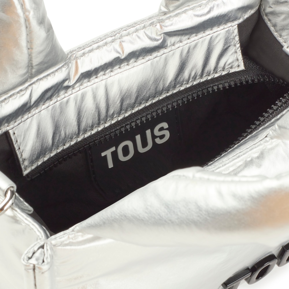 Mini bolso City plata TOUS Party image number 2