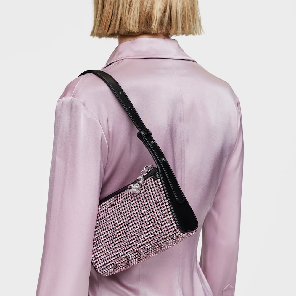 Bolso de hombro rosa TOUS Party image number 6