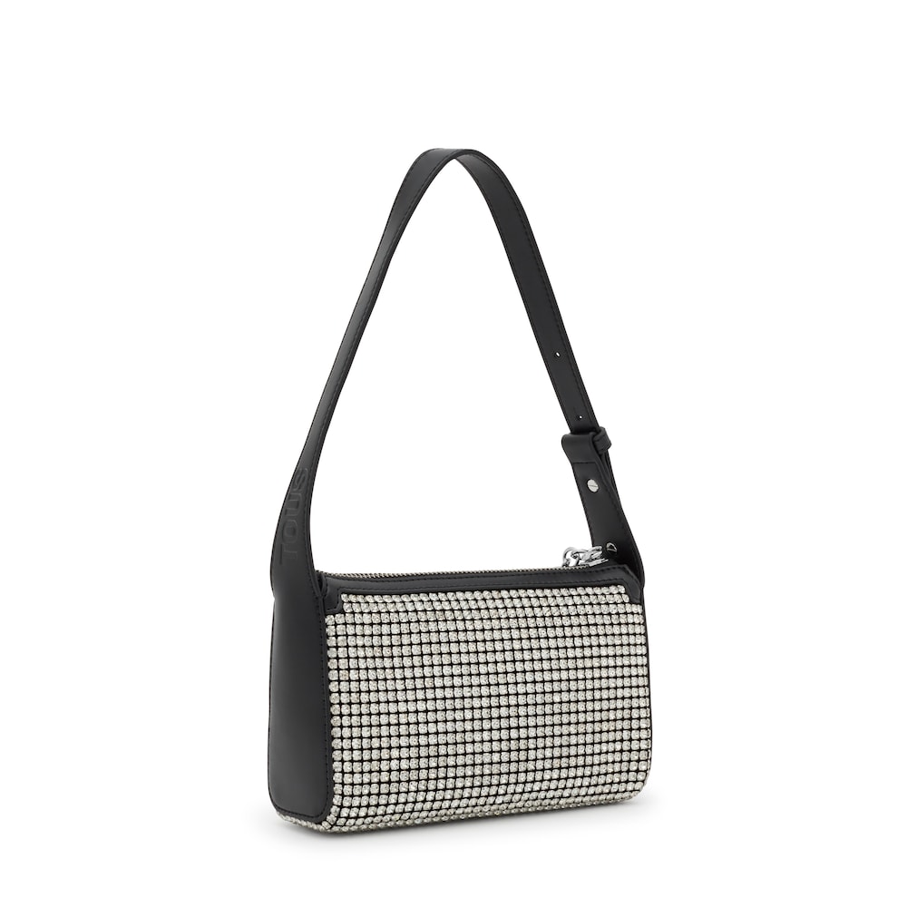 Bolsa de hombro plata TOUS Party