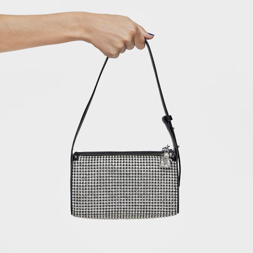 Bolso de hombro plata TOUS Party
